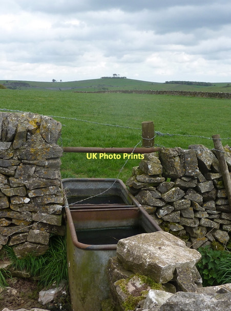 Photo 6"x4" Trough by wall Pikehall c2011