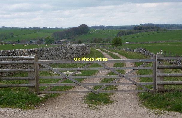 Photo 6"x4" Track to Pikehall from Mouldridge Lane Pikehall c2011