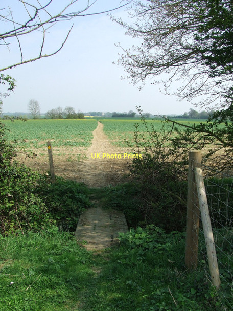 Photo 6"x4" Clear Footpath Ashfield\/TM2062 c2011