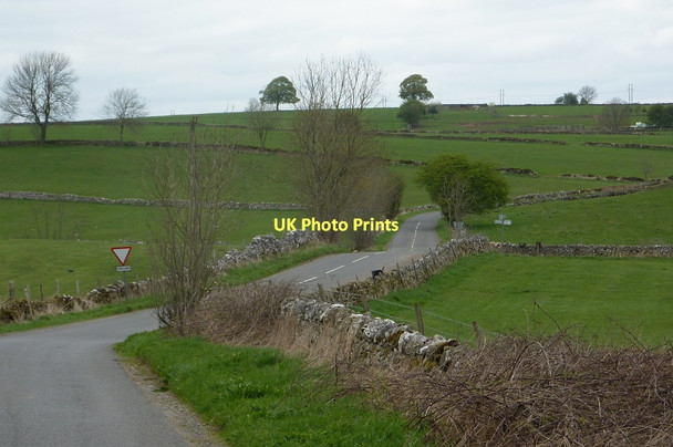Photo 6"x4" Moor lane approaching the A5012 junction Aldwark\/SK2257 c2011