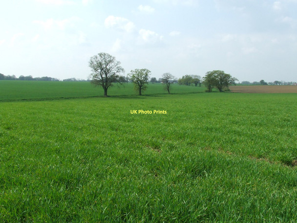 Photo 6"x4" Green Fields Kenton Corner c2011