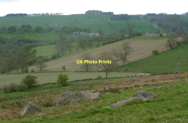 Photo 6"x4" View from lane north of Rock Farm Dale End\/SK2161 c2011