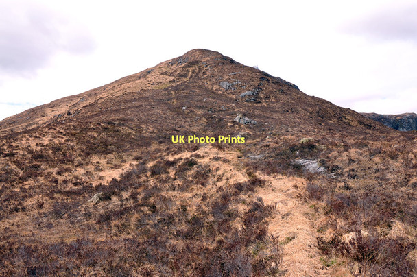 Photo 6"x4" Path up Druim na h-Achlaise Lochan Bad an Losguinn c2011