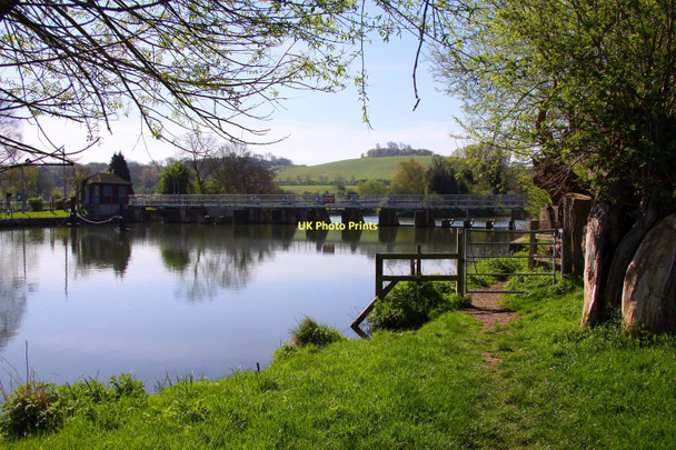 Photo 6"x4" The Thames Path to Days Lock Little Wittenham c2011