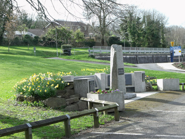 Photo 6"x4" War Memorial, Priory Park, Bodmin Bodmin c2011