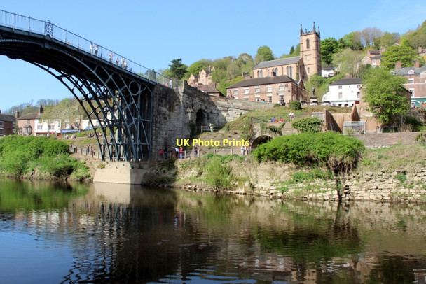Photo 6"x4" Ironbridge, Shropshire Ironbridge c2011