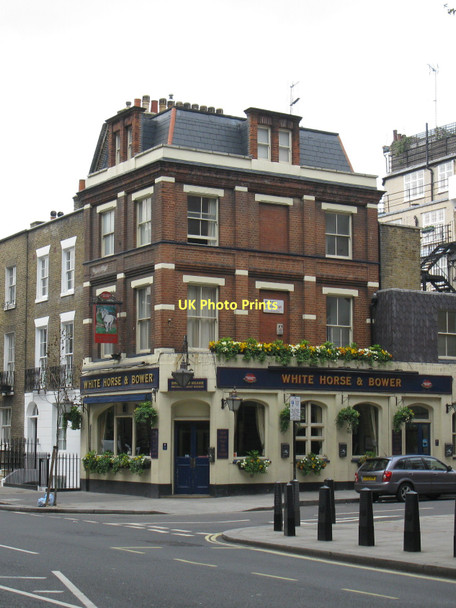 Photo 6"x4" White Horse and Bower Westminster c2011