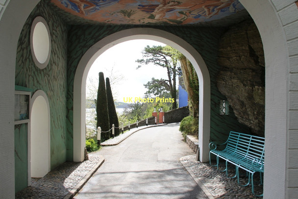 Photo 6"x4" Archway, Portmeirion Porthmadog c2011