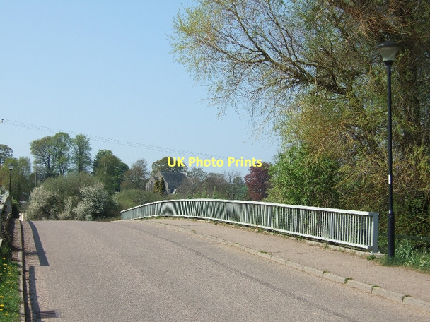 Photo 6"x4" Bridge over River Otter Tipton St John c2011
