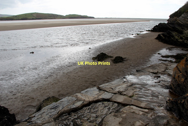 Photo 6"x4" Foreshore near Portmeirion Porthmadog c2011