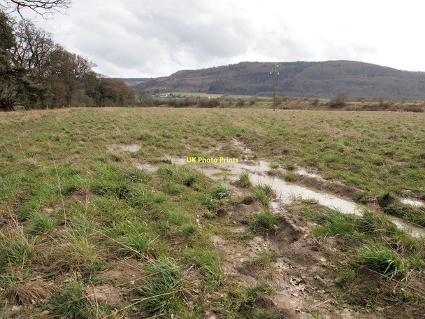 Photo 6"x4" Waterlogged field Aberargie c2011