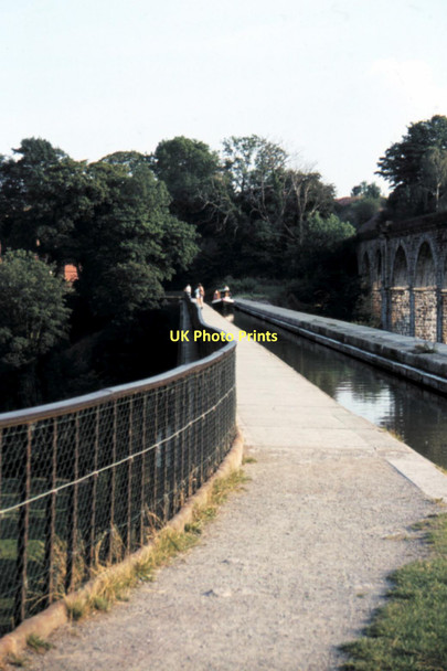 Photo 6"x4" Chirk Aqueduct, Llangollen Canal - 1984 Chirk\/Y Waun c1984