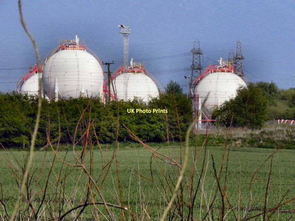 Photo 6"x4" Chemical Storage Tanks, Carrington Moss Carrington\/SJ7492 c2011