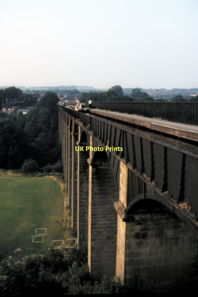 Photo 6"x4" Pontcysyllte Aqueduct, Llangollen Canal - 1984 Cefn-bychan\/SJ2741 c1984