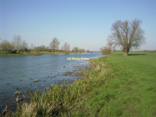 Photo 6"x4" River Great Ouse Church End\/TL3770 c2011