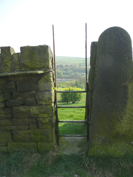 Photo 6"x4" Ladder stile Rough Bank\/SD9412 c2011
