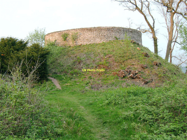 Photo 6"x4" Motte on Craig Ruperra Draethen c2011