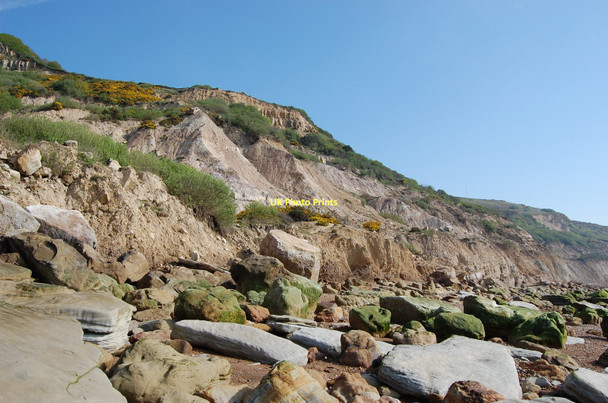 Photo 6"x4" Cliffs at Covehurst Bay Belmont\/TQ8310 c2011