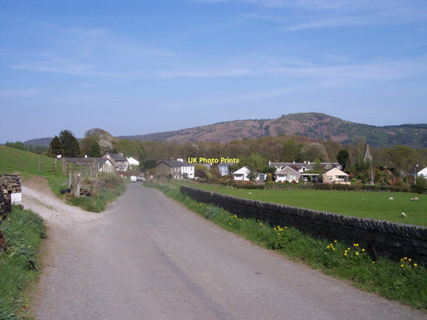 Photo 6"x4" Spring sunshine at Finsthwaite village Finsthwaite c2011