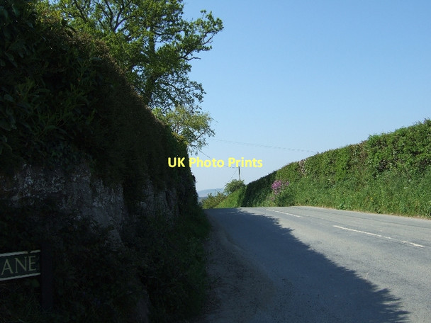 Photo 6"x4" Road to Teigngrace from Mount Pleasant Newton Abbot c2011
