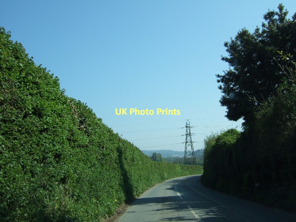 Photo 6"x4" View south from junction at Mount Pleasant Newton Abbot c2011
