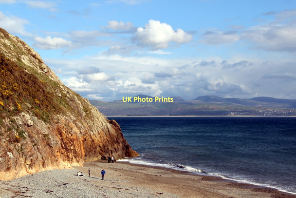 Photo 6"x4" Criccieth Beach Criccieth c2011