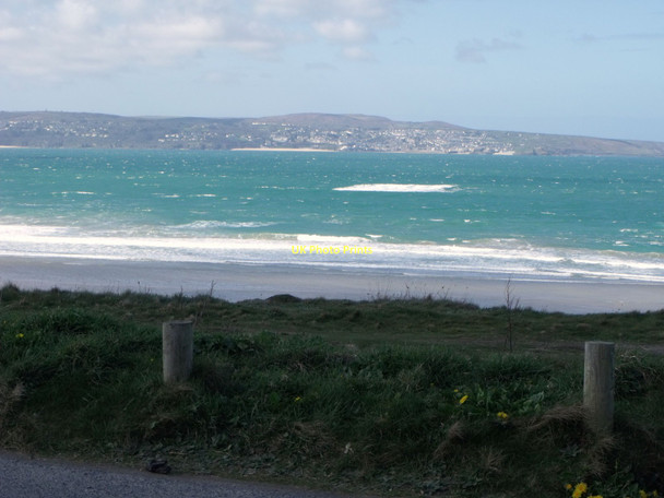 Photo 6"x4" Godrevy Beach, Cornwall Gwithian c2011