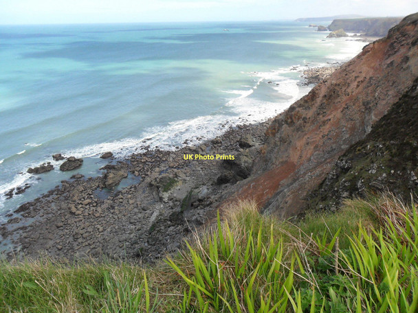 Photo 6"x4" North Cliffs between Gwithian and Portreath (2) Coombe\/SW6242 c2011