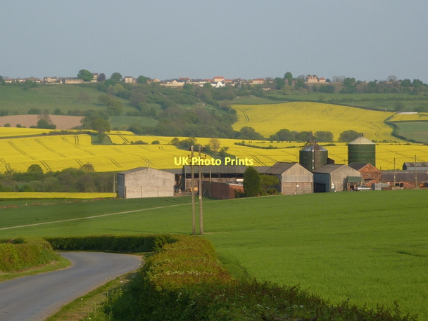 Photo 6"x4" Deepdale Farm in the spring Bolsover c2011