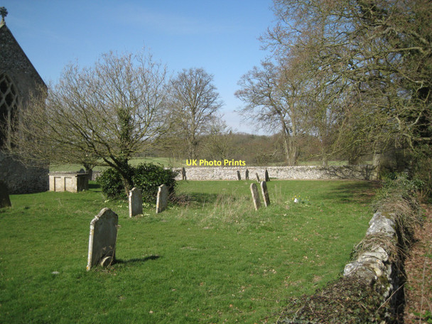 Photo 6"x4" Northeast corner of St Bartholomew's churchyard Alby Hill c2011