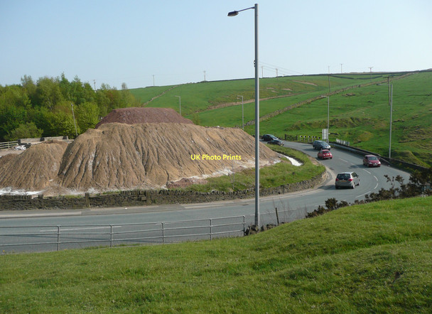 Photo 6"x4" Bend on New Road (A629), Denholme Denholme c2011
