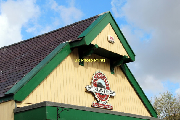 Photo 6"x4" Snowdon Mountain Railway Building, Llanberis Llanberis c2011