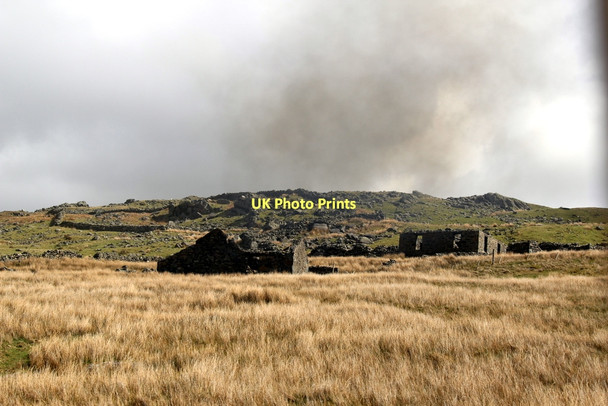 Photo 6"x4" Derelict Buildings, Snowdonia Nant Peris or Old Llanberis c2011