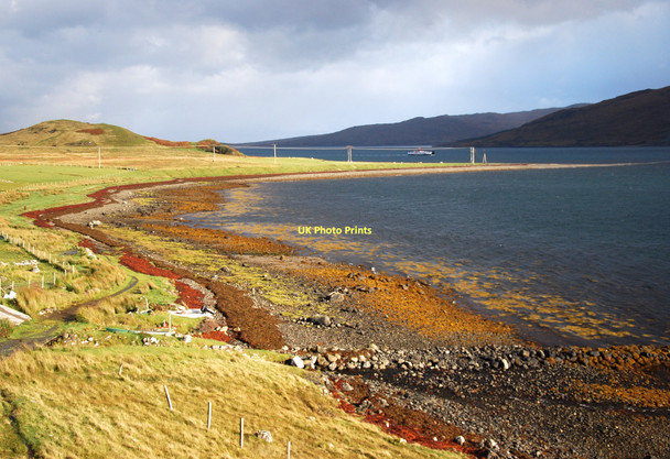 Photo 6"x4" Colourful Coastline Peinachorrain c2010