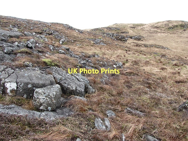 Photo 6"x4" Moorland, Laggan Deer Forest Beinn na Sr\u00f2ine\/NM6723 c2011