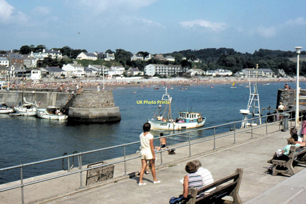 Photo 6"x4" Saundersfoot Harbour - 1984 Saundersfoot c1984