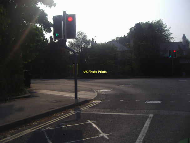 Photo 6"x4" Hurst Road at junction of North Parade Horsham\/TQ1731 c2011