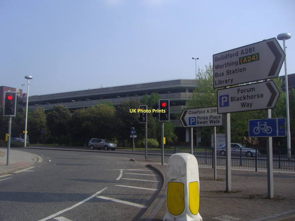 Photo 6"x4" Junction of Springfield Road and Albion Way Horsham\/TQ1731 c2011