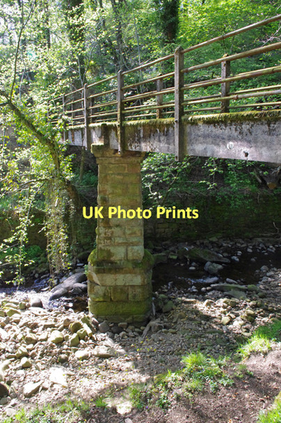 Photo 6"x4" Footbridge, Calder Vale Calder Vale c2011