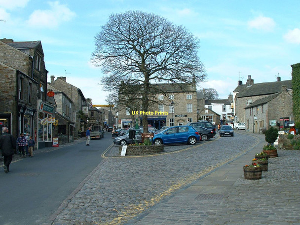 Photo 6"x4" Main Street Grassington c2003