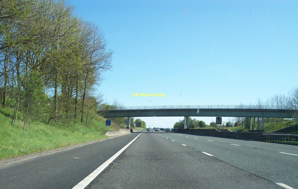 Photo 6"x4" Barton Lane crosses the M6 Barton\/SD5137 c2011