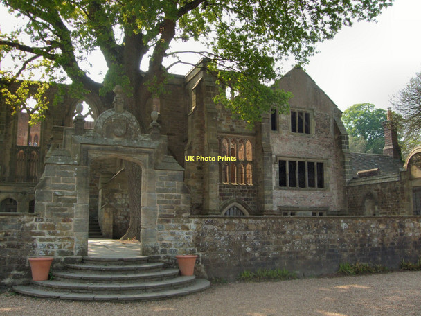 Photo 6"x4" Ruined Mansion - Nymans Gardens Handcross c2011