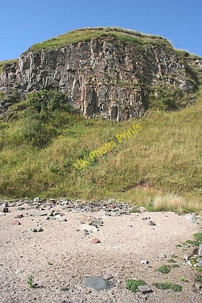 Photo 6"x4" Lava Outcrop Red Head\/NO7047 c2009