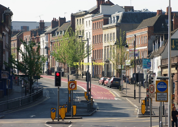 Photo 6"x4" Georgian buildings on London Street, Reading Reading c2011