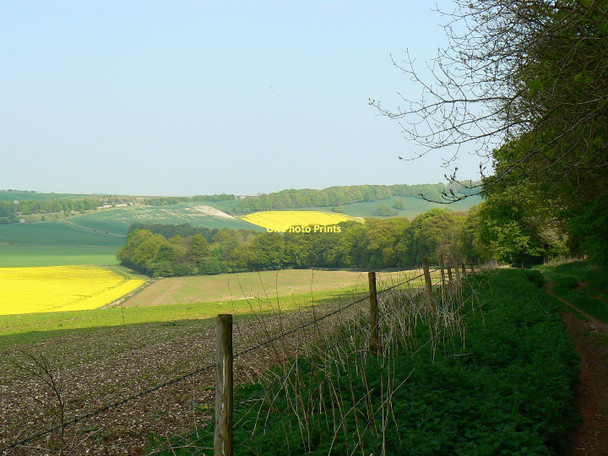 Photo 6"x4" Byway east of Sugar Hill Upper Upham c2011
