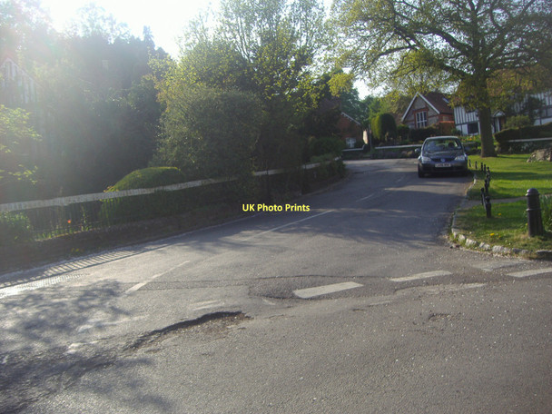 Photo 6"x4" Junction of Camp Road and Stony Lane, Latimer Chorleywood c2011