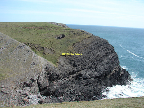 Photo 6"x4" Blowhole from above Merrion\/SR9397 c2011