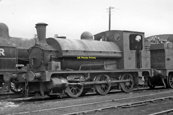 Photo 6"x4" Ex-Great Central J62 0-6-0 Dock Tank at Wrexham Locomotive Depot Wrexham\/Wrecsam c1947