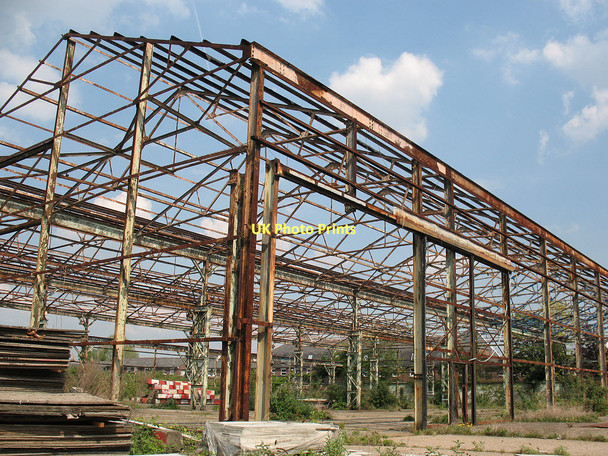 Photo 6"x4" Derelict building on Westferry Road Deptford\/TQ3677 c2011