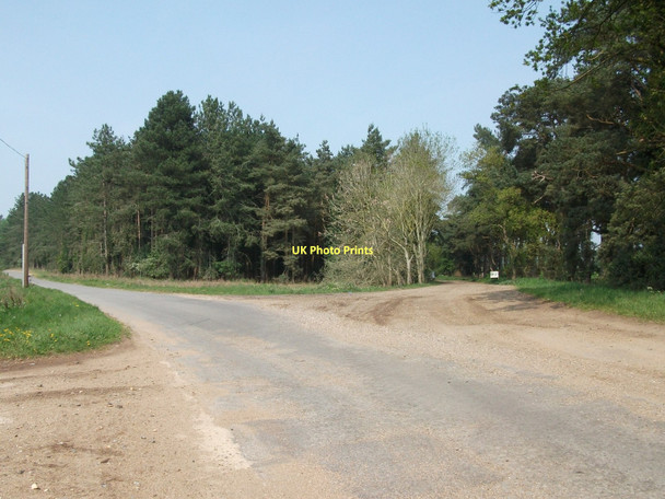 Photo 6"x4" Foulden Road Ickburgh c2011